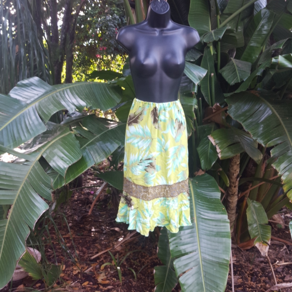 Ku de ta batik Tropical skirt